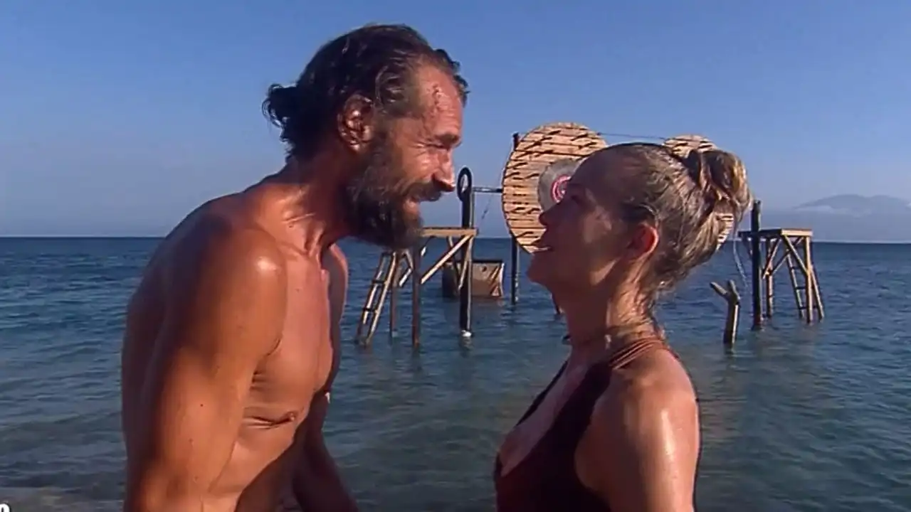 Álex Adróver y Patricia Montero en Supervivientes