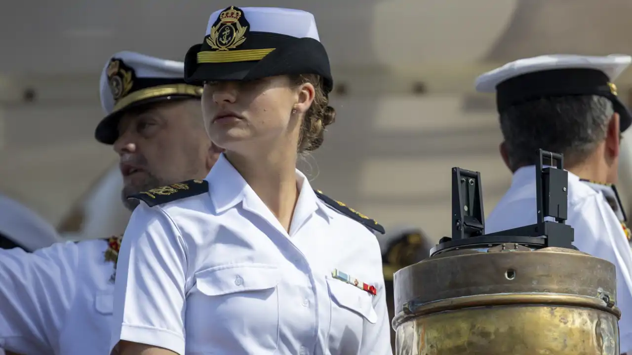 La Princesa Leonor afronta su última escala con la posible visita de su abuelo, el Rey Don Juan Carlos