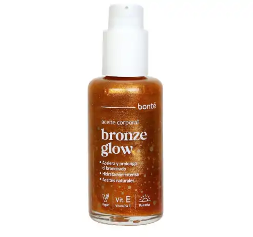 Aceite corporal bronze glow de Bonté 5,99 euros en Clarel 