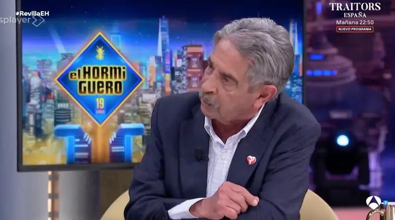 Miguel Ángel Revilla en 'El Hormiguero'