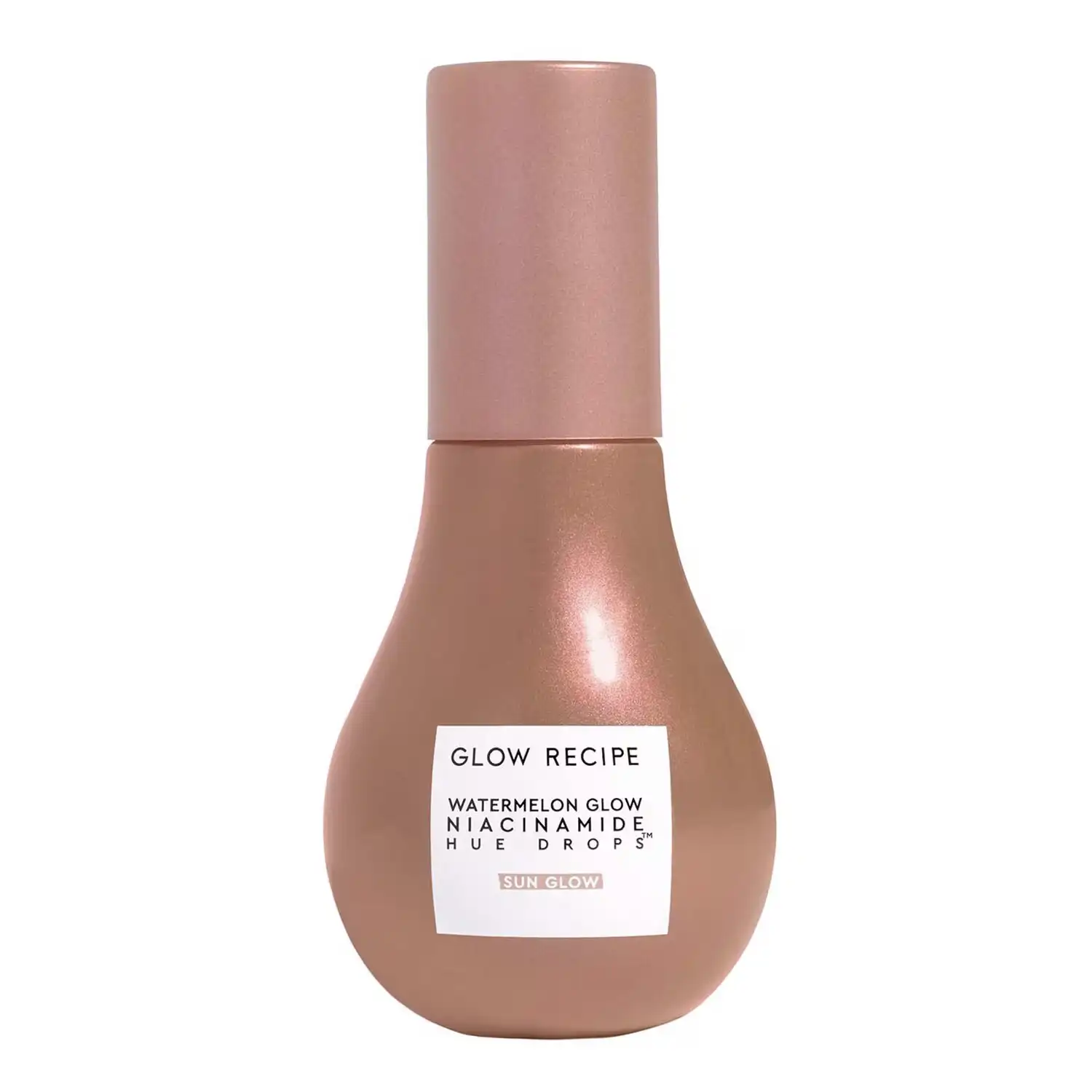 Watermelon Glow Hue Drops   Gotas de niacinamida con color de Glow Recipe 38,00 euros