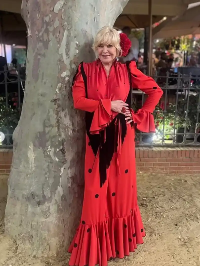Bárbara Rey en la Feria de Jerez 2025