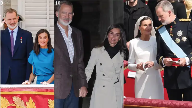 Estas últimas tres fotografías se corresponden con la madurez, el afianzamiento de la pareja y el momento actual tras más de 20 años de matrimonio.