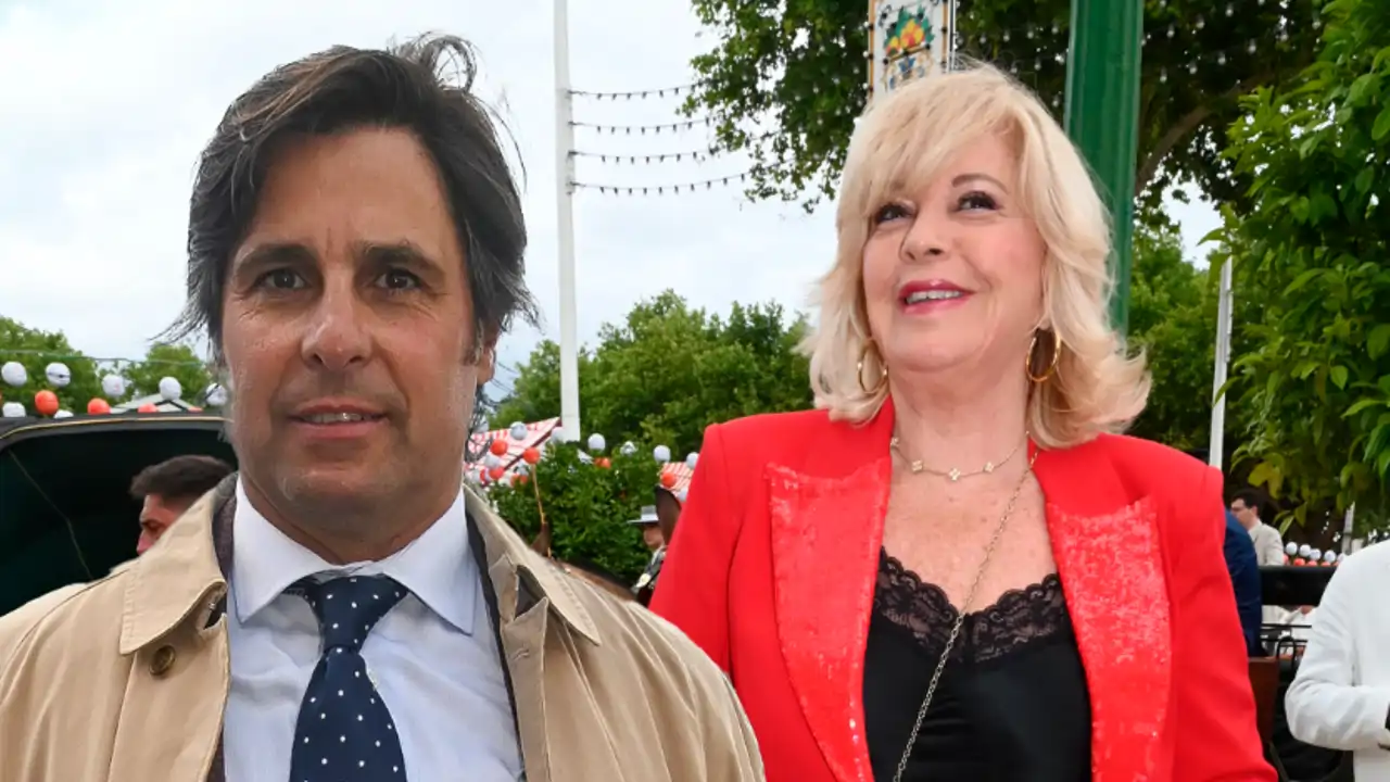 Fran Rivera y Bárbara Rey visitan la Feria de Jerez
