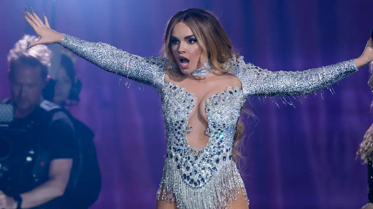 Melody actúa en Eurovisión 2025