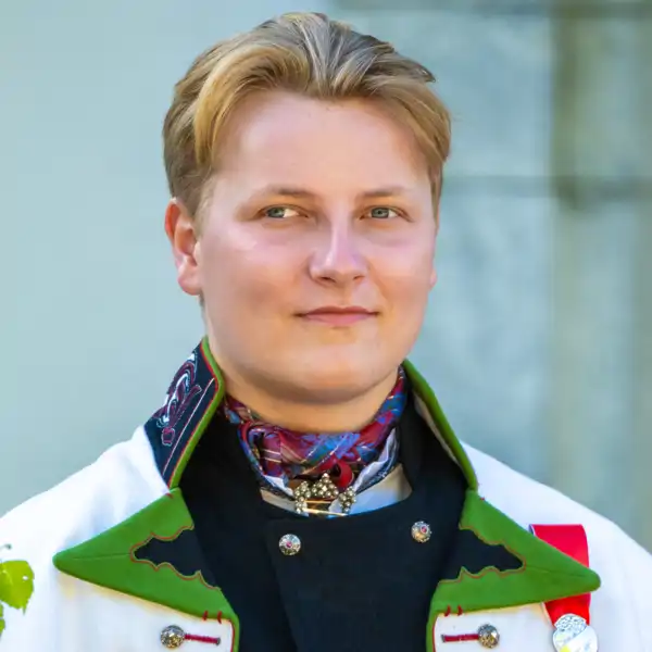 Sverre Magnus en el Día Nacional de Noruega