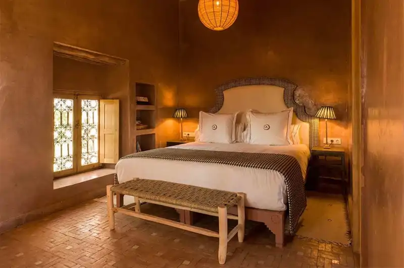 Una de las habitaciones de Casa Abadacadabra