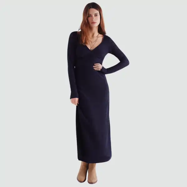 Vestido de crochet