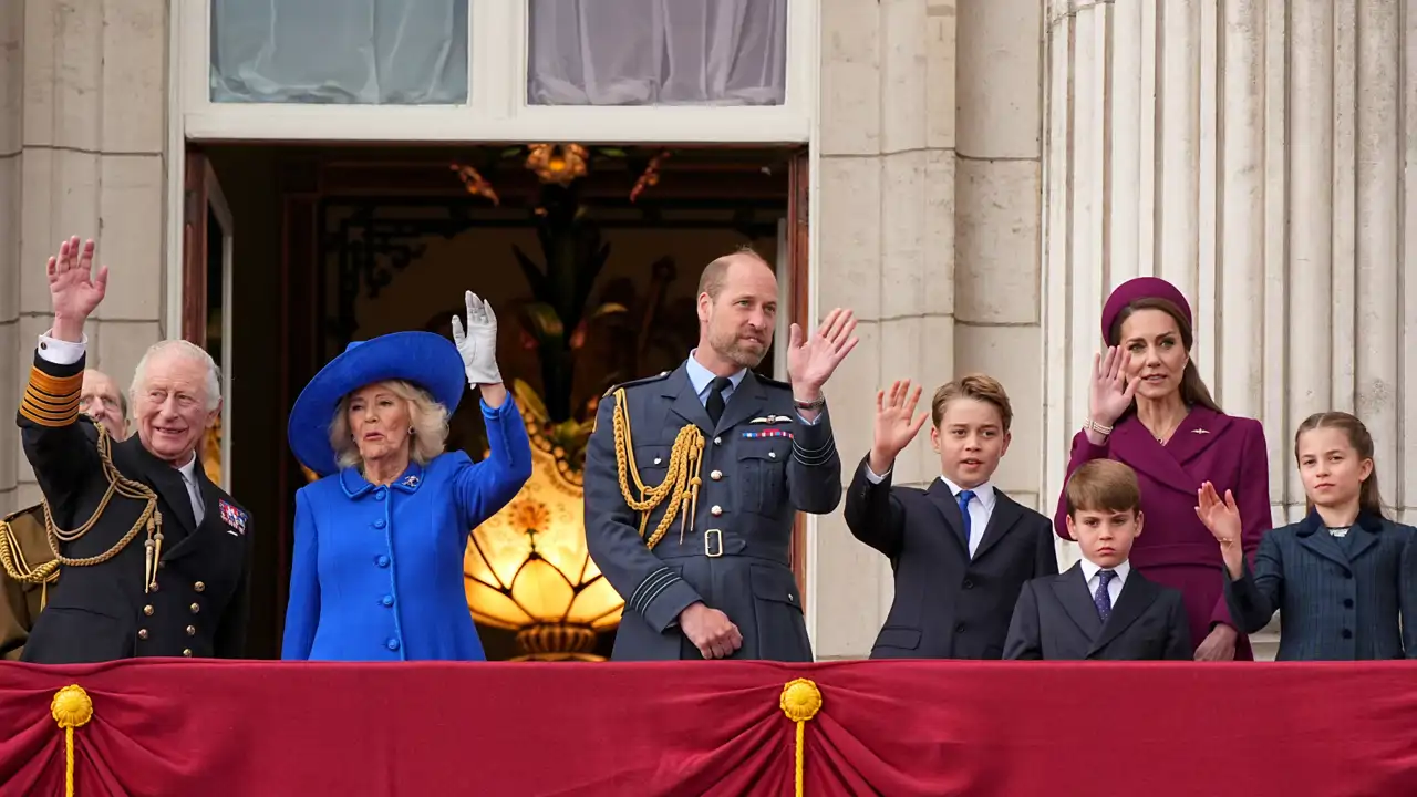 La Familia Real británica