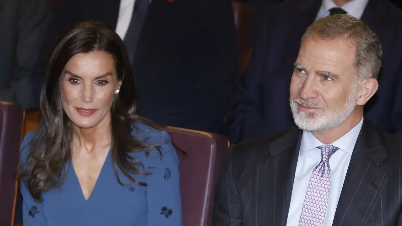 La Reina Letizia, en su último acto público. 