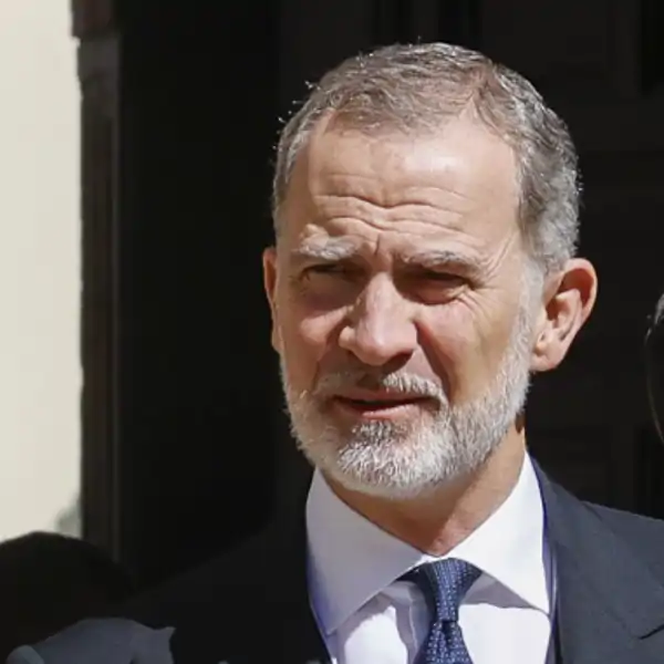 Los Reyes Felipe y Letizia durante el Premio Cervantes