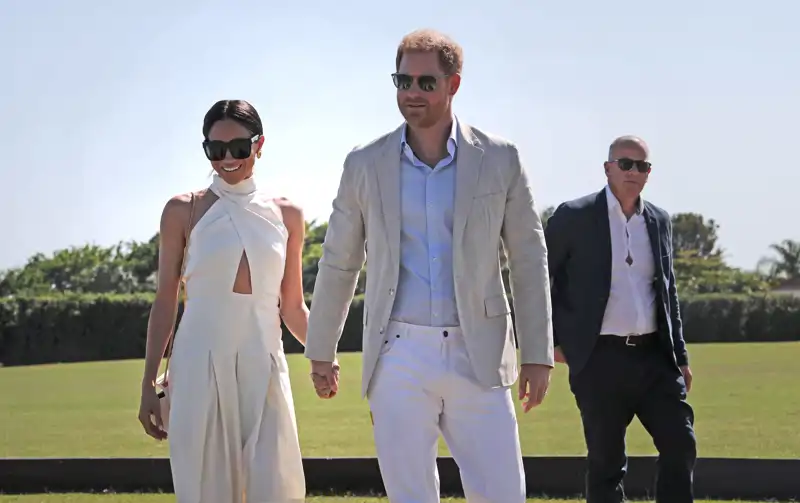 Meghan Markle y el príncipe Harry