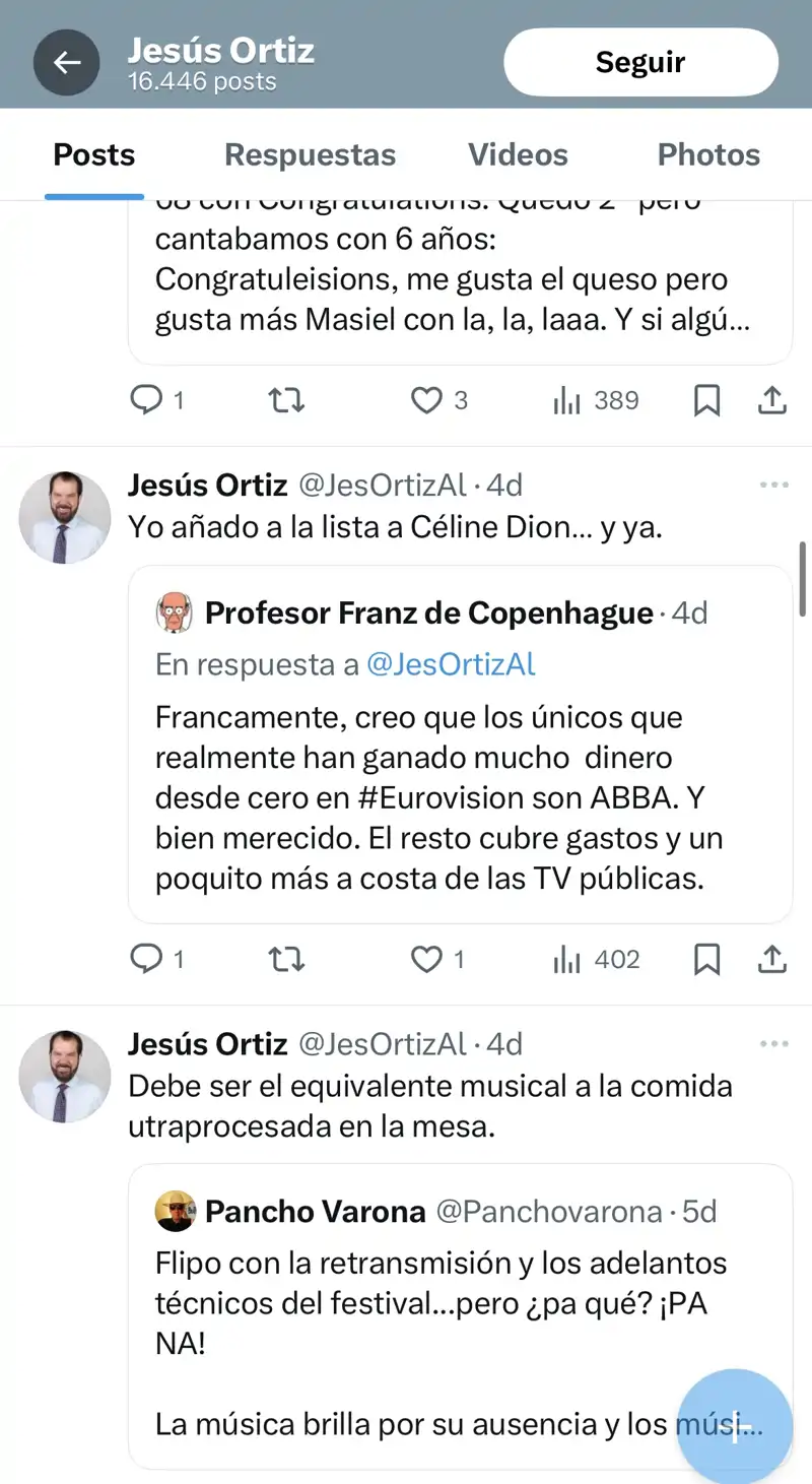 Cuenta de Jesús Ortiz