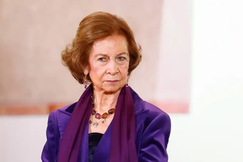 Doña Sofía, en una foto de archivo. 