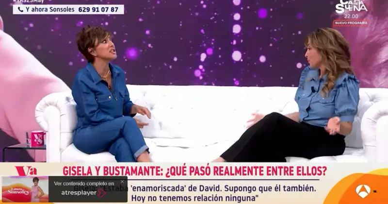 Gisela en Y ahora Sonsoles