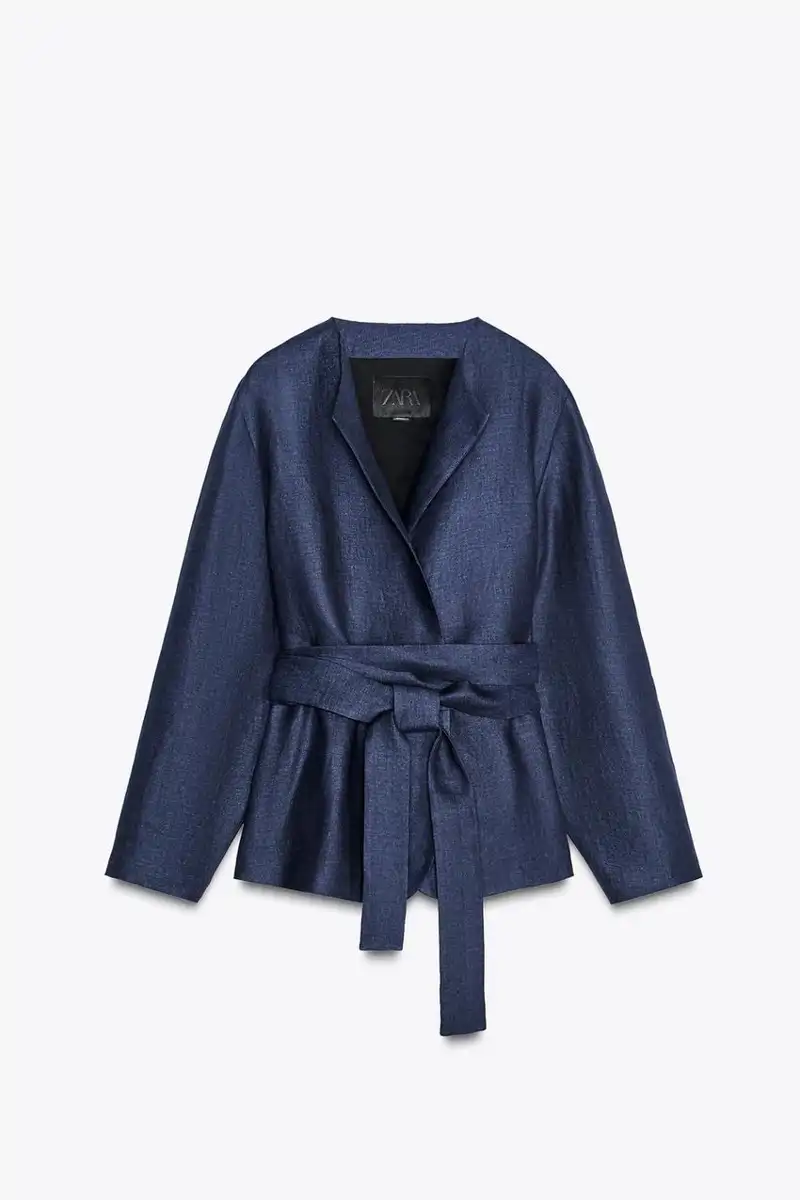 Kimono lino 100% ZW Collection limited edition de Zara 79,95 euros