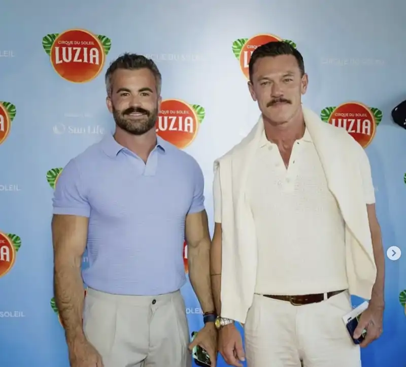 Luke Evans y Fran Tomás en un actor reciente 
