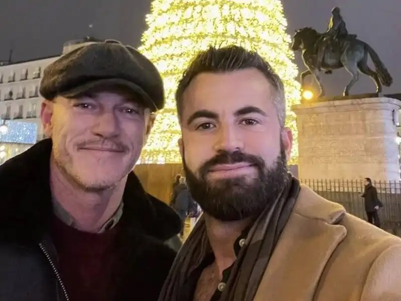 Luke Evans y Fran Tomás