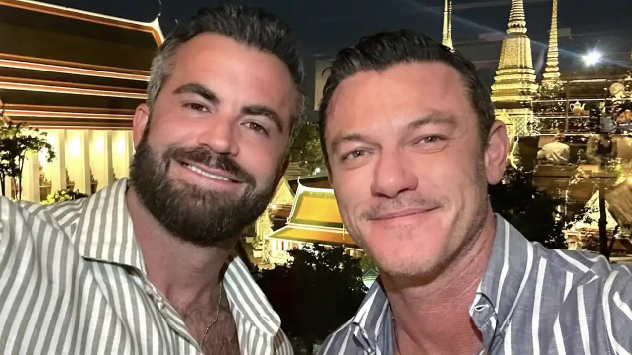 Luke Evans y su pareja, Fran Tomás