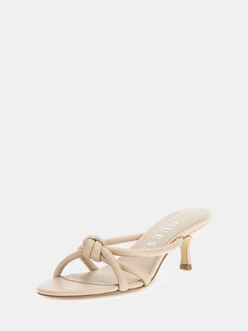 Sandalia Garisa de piel auténtica de Guess 145 euros copia