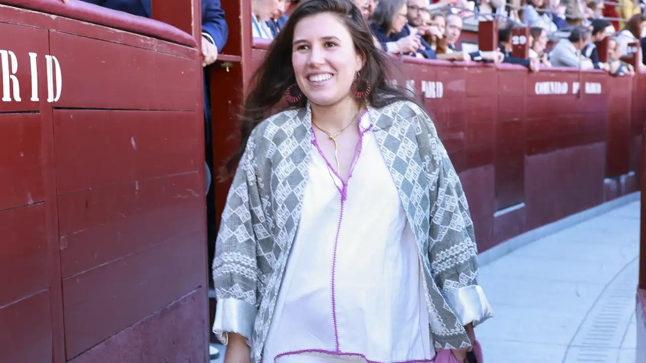 Teresa Urquijo, en la plaza de toros de Las Ventas. 