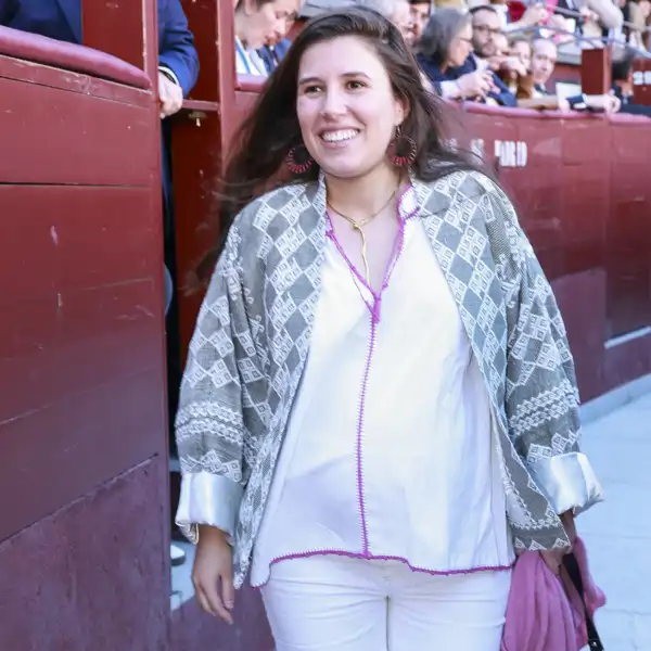 Teresa Urquijo, en la plaza de toros de Las Ventas. 