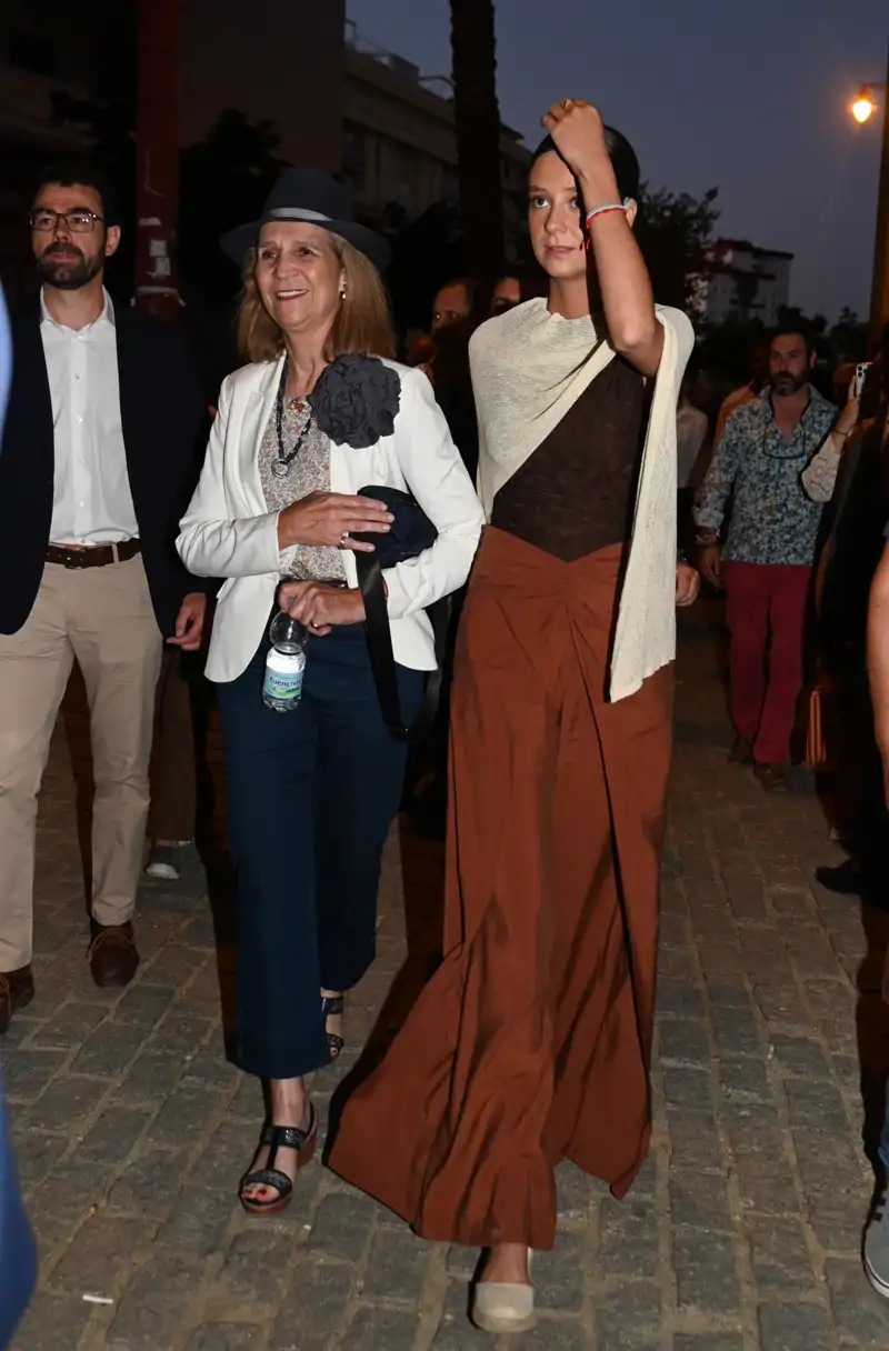 La Infanta Elena y Victoria Federica