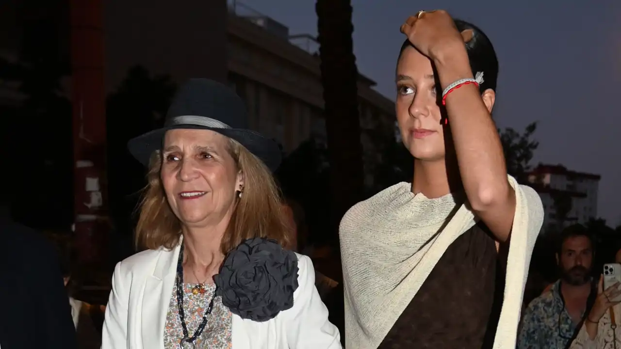 La Infanta Elena y Victoria Federica