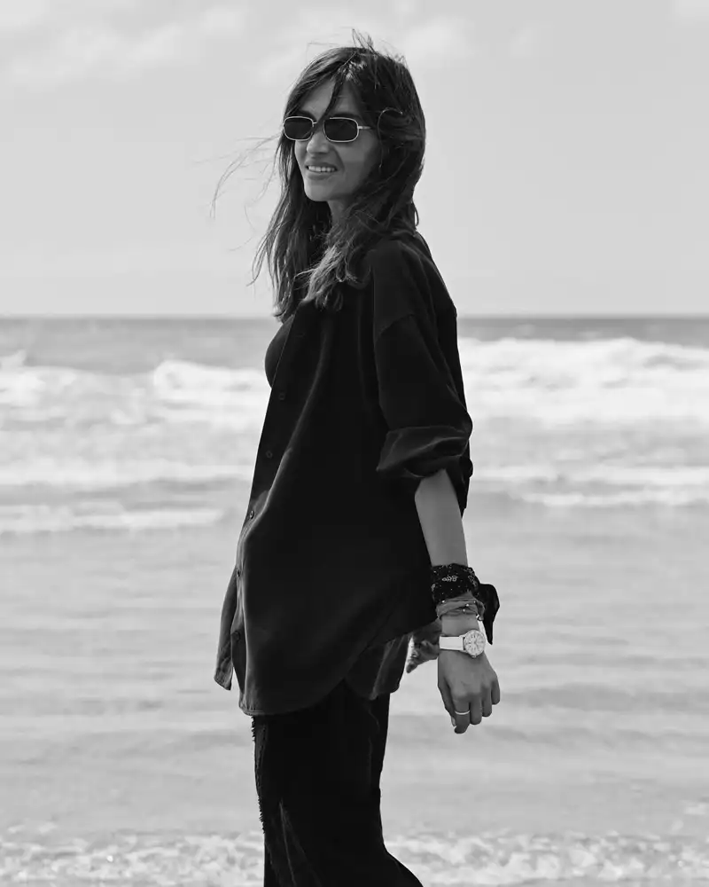Sara Carbonero, en una foto durante su viaje a Biarritz. 