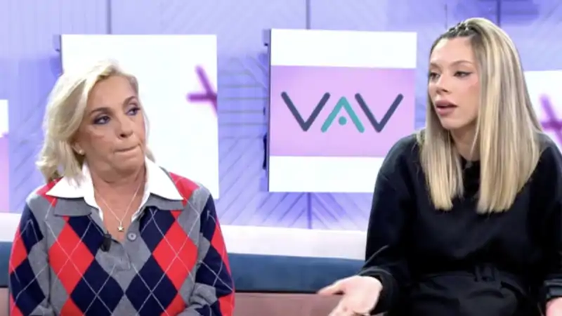 Carmen Borrego y Alejandra Rubio en 'Vamos a ver'
