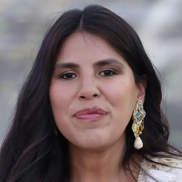 Isa Pantoja en la presentación de 'La familia de la tele'