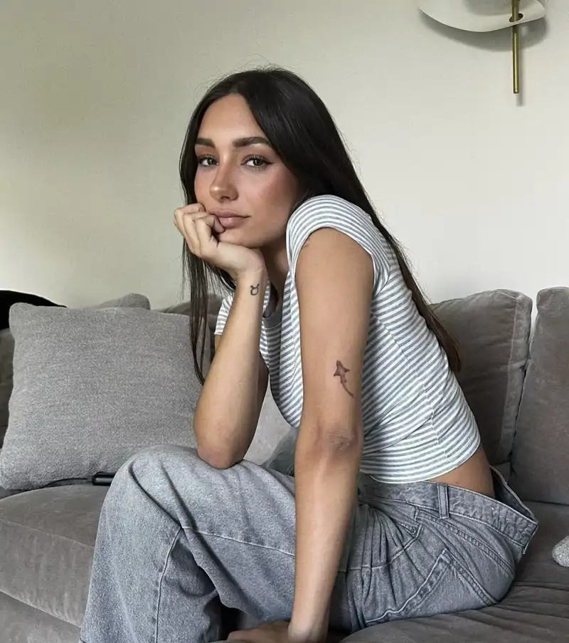 Uxúe López, antigua novia de Plex, en su Instagram