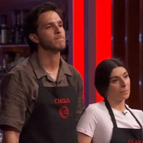 Clara y Chema en Masterchef.