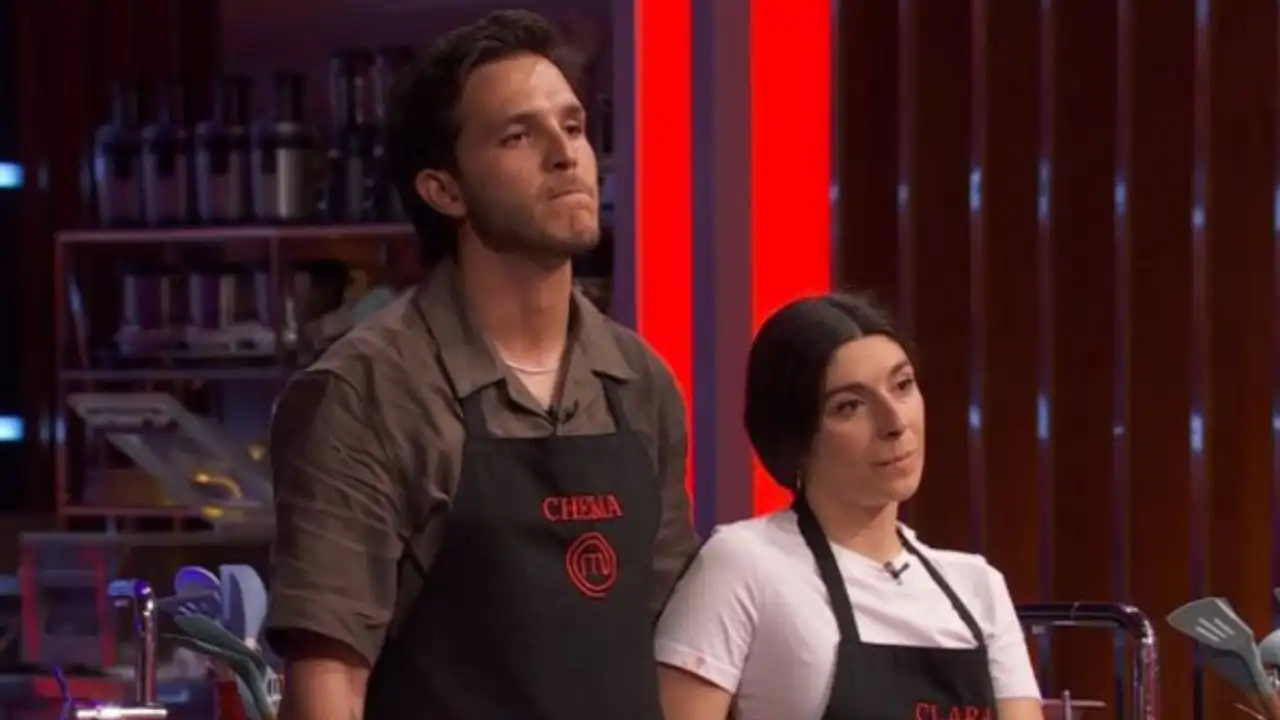 Clara y Chema en Masterchef.