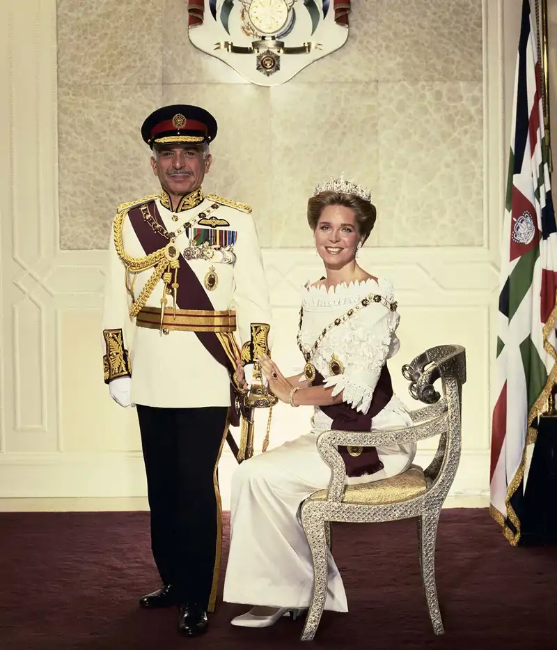 hussein de jordania, noor de jordania