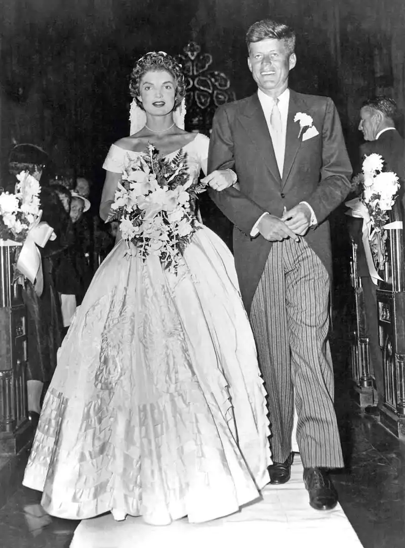 John y Jackie Kennedy