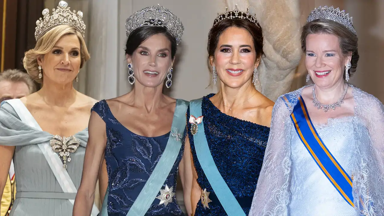 Las reinas Máxima, Letizia, Mary y Matilde