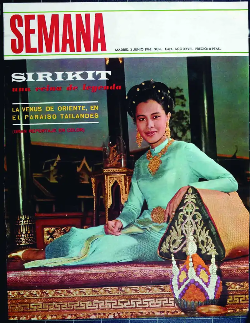 Portada Sirikit de Tailandia