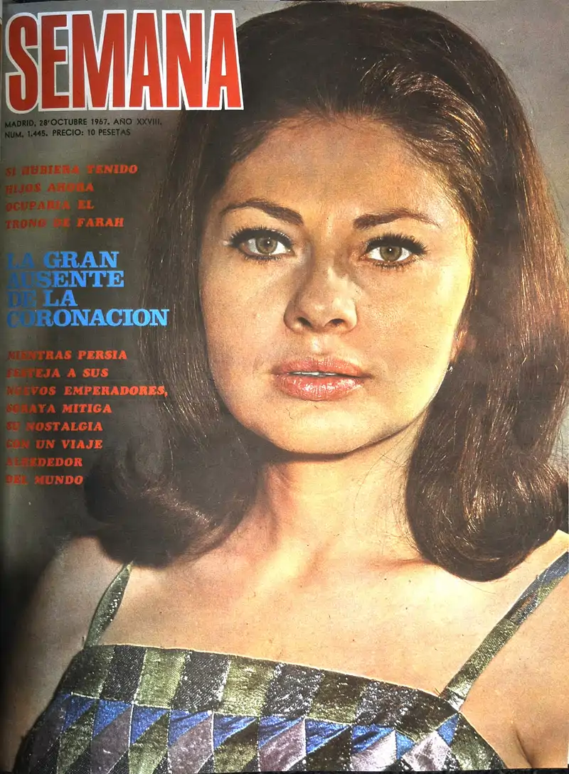 Soraya, conocida como "la princesa de los ojos tristes"