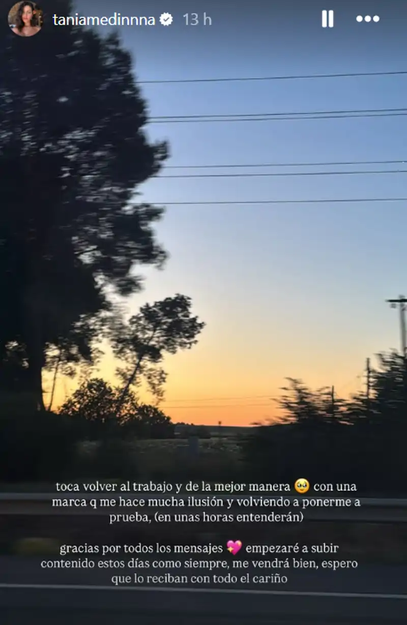 Tania Medina reaparece
