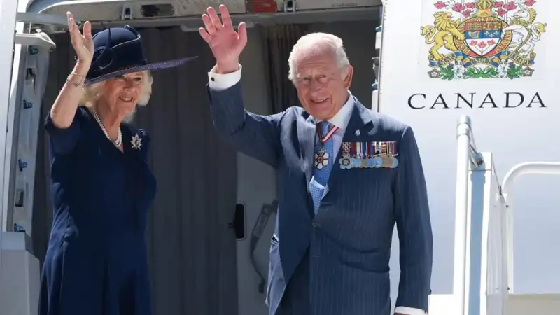 Carlos III y Camilla en Canadá