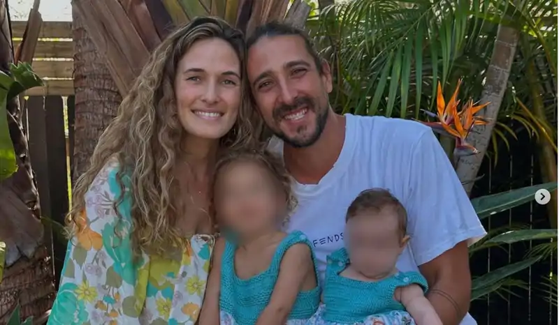Cristian Prieto, el hermano de Elsa Pataky, y su bonita familia