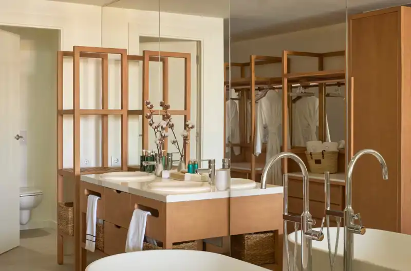 El espectacular cuarto de baño