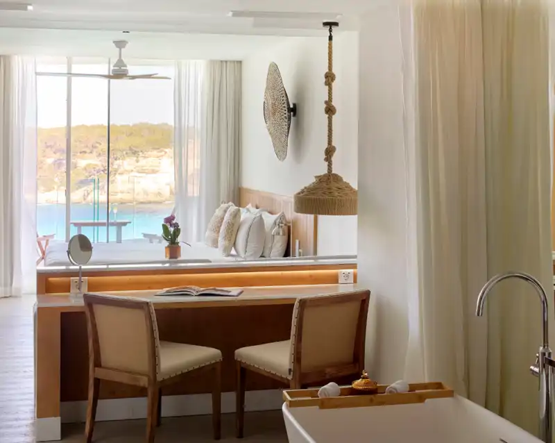 Habitación en la que se encuentra alojada Amelia Bono. 