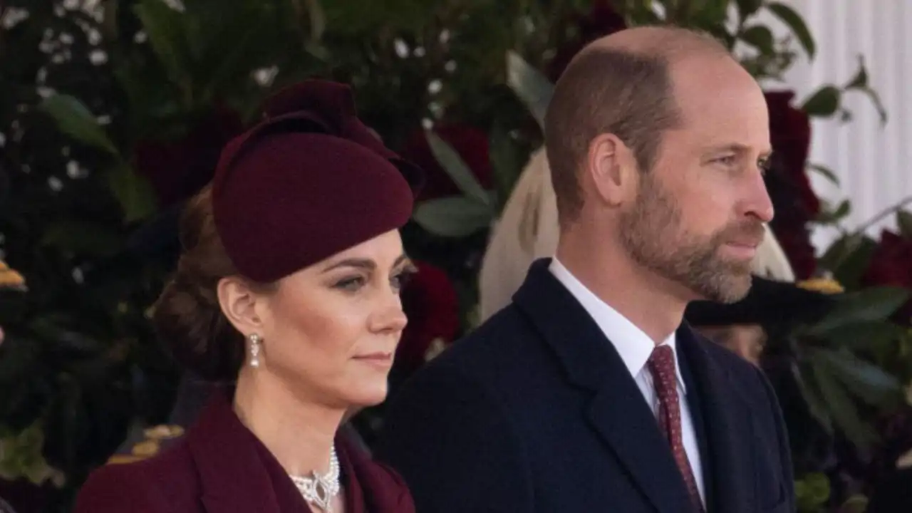 Kate Middleton, Guillermo y el rey Carlos III. 