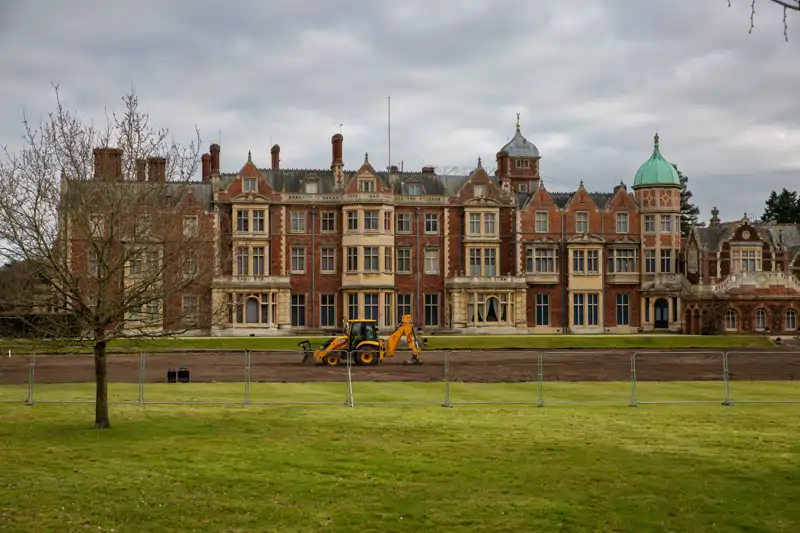 La finca Sandrigham House en Norfolk