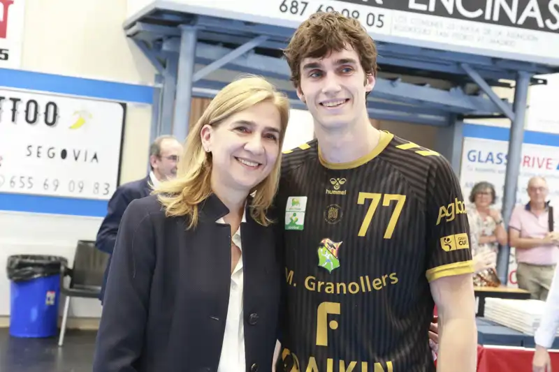 Pablo Urdangarin y la infanta Cristina