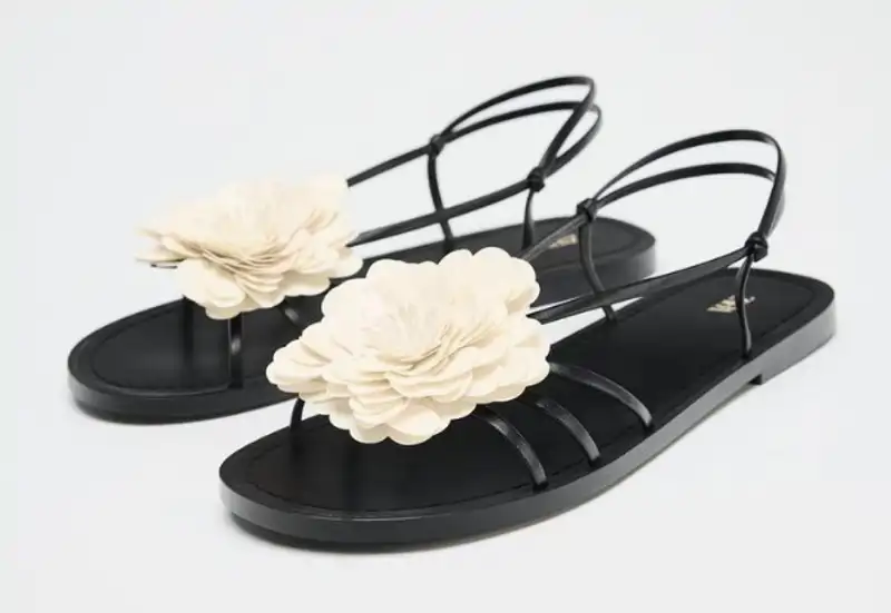 sandalias zara