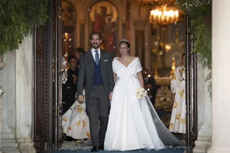Boda de Philippos de Grecia y Nina Flohr