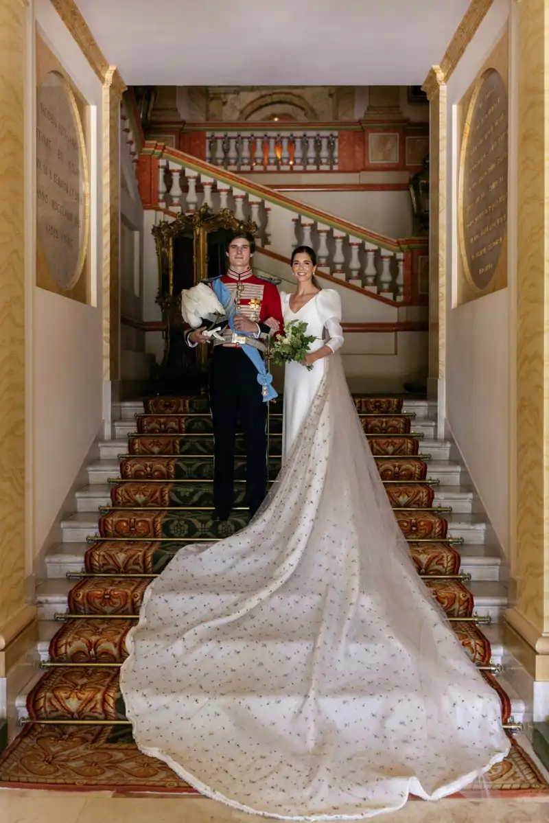 El vestido de novia de Belén Corsini